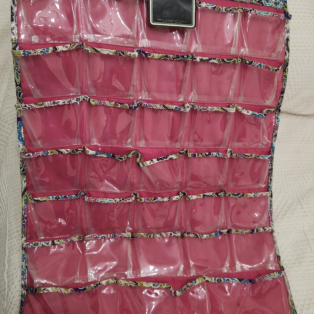 Pink Hanging Organizer